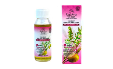 SARIAYU サリアユ バストケアオイル  天然ハーブエキス ジャムウ 配合 バストマッサージオイル