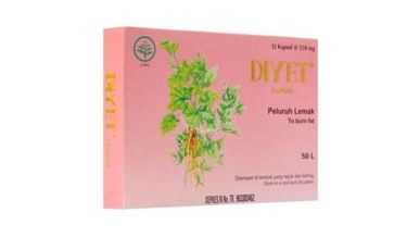 ダイエット サプリ　Diyet ダイエット　カプセルタイプ　１２個セット　ボロブドゥール 天然ハーブのサプリメント
