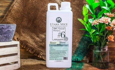 UTAMA SPICE ウタマスパイス 100% Natural Shampoo #6 ナチュラルシャンプー 詰替用タンク 1000ml