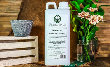 UTAMA SPICE ウタマスパイス 100% Pure Virgin Coconut Oil ピュアバージンココナッツオイル 詰替用タンク 1000ml